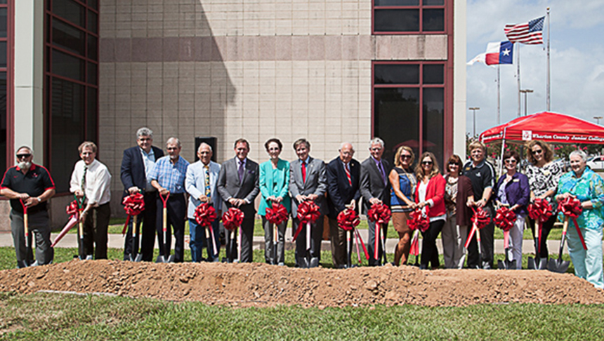Wharton County Junior College Breaks Ground on Richmond Construction Project