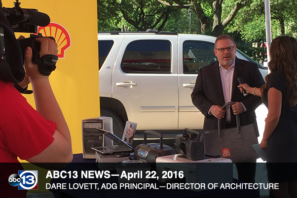 ABC 13 News Features ADG Earth Day Collaboration with Canstruction®