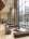 Building Repositioning Lobby Renovation 609 Main St Houston Lobby Seating Area Chandelier Warm Neutrals