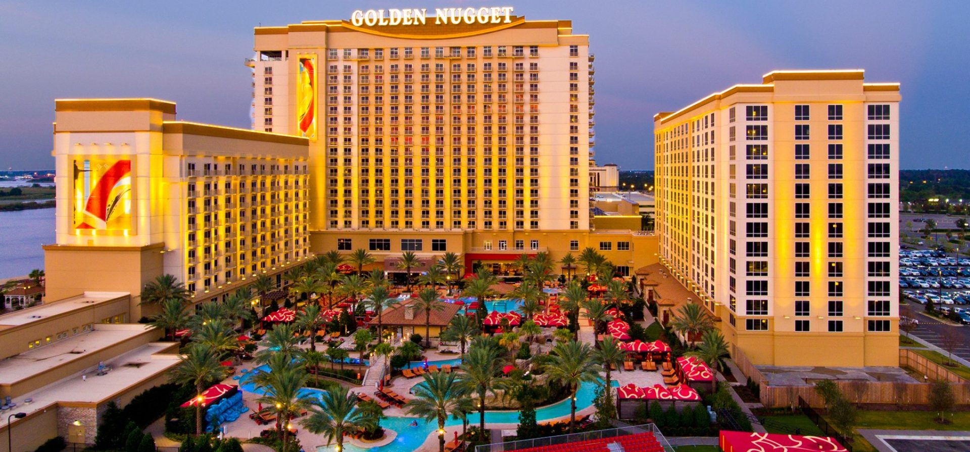 Rush Tower at Golden Nugget Lake Charles
