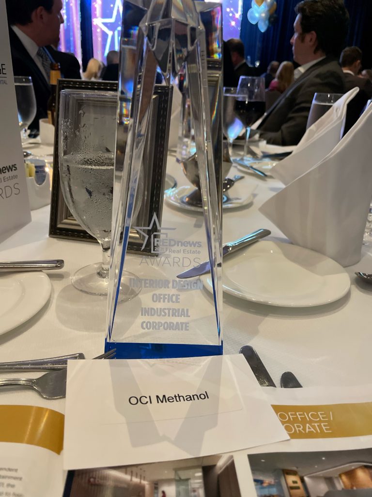 Abel Design Group Wins REDNews 2021 Award for OCI Methanol